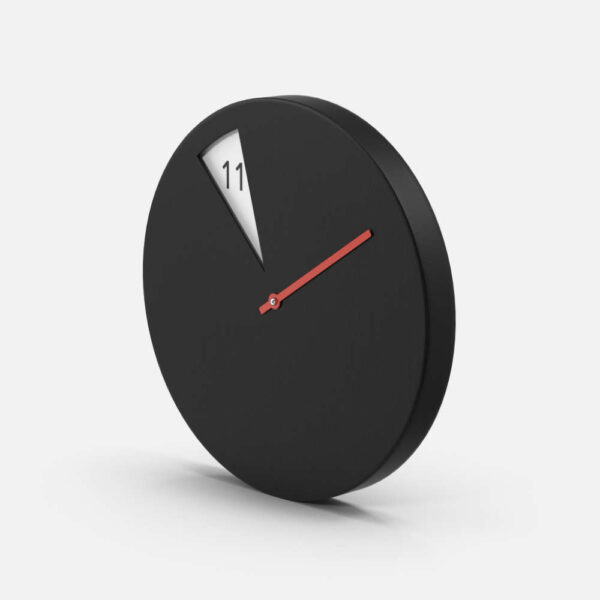 Modern-Wall-Clock.H03.2k Black Modern Clock
